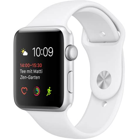 Apple Watch Series 2 42mm Stainless Steel White Smart Watch, 